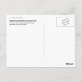 Debbie die Bootskatze Postkarte (Rückseite)