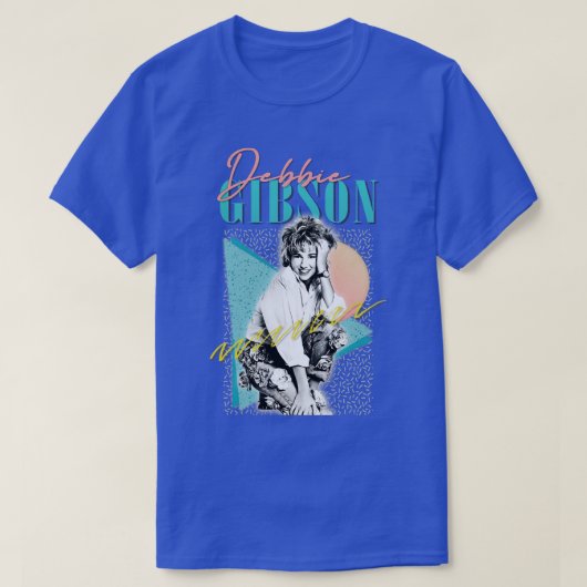 Debbie Gibson 80er Styled Aesthetic Design 1 T-Shirt (Design vorne)