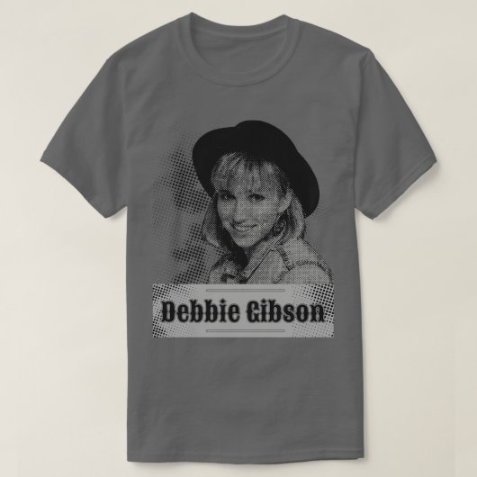 Debbie gibson Illustration T-Shirt (Design vorne)