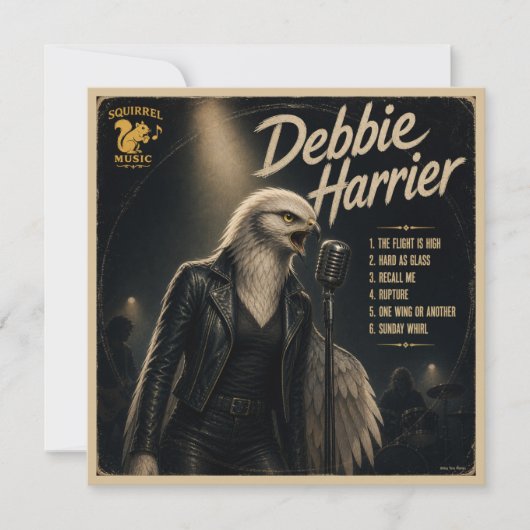 Debbie Harrier Album: eine Parodie (Vorderseite)