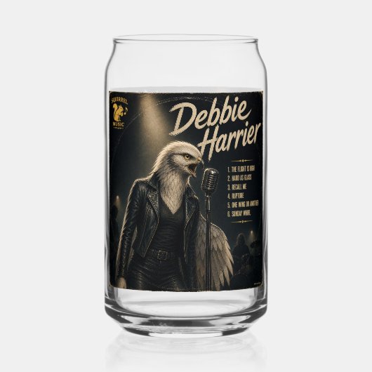 Debbie Harrier Album: eine Parodie Dosenglas (Vorderseite)