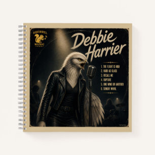Debbie Harrier Album: eine Parodie Notizblock