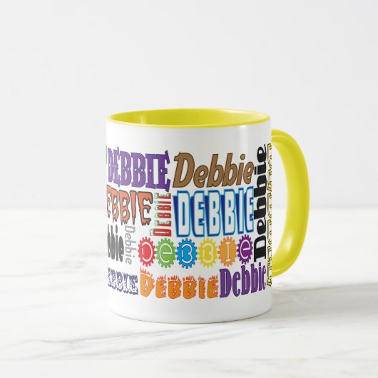 Debbie-Kaffee-Tasse Tasse (VorderseiteRechts)