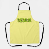Debbie Name Kiwi Design Küchenschürze Schürze (Vorderseite)