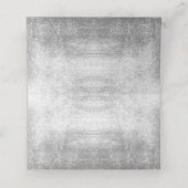 Debbie U-W Marble Glitzer Wedding Plum Slvr ID644 Platzkarte (Innenseite Aufgefaltet)