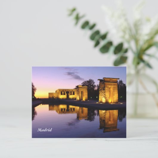 Debdtempel Postkarte (Stehend Vorderseite)