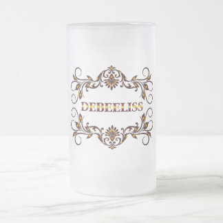 Debeeliss Bierglas Mattglas Bierglas