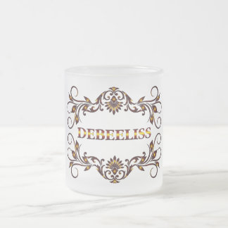 Debeeliss Glasbecher Mattglastasse