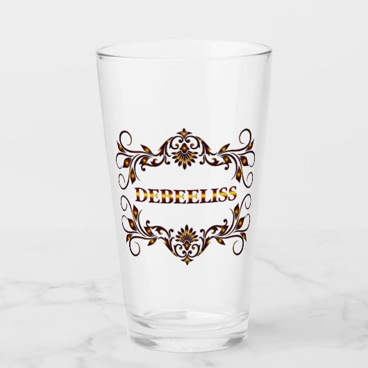 Debeeliss Trinkgläser Glas (Vorderseite)