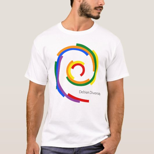 Debian Diversity T-Shirt (Vorderseite)