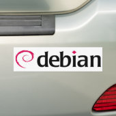 debian Linux-Logo Autoaufkleber (Auf Auto)