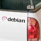 debian Linux-Logo Autoaufkleber (Auf Lkw)
