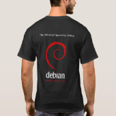 Debian Tag T-Shirt (Rückseite)