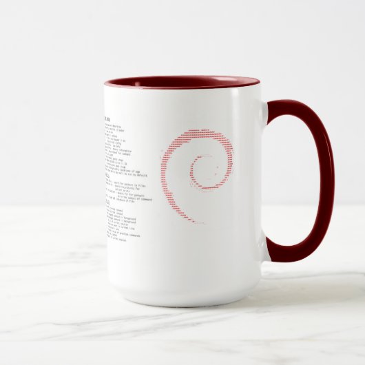 Debian Tasse (Rechts)