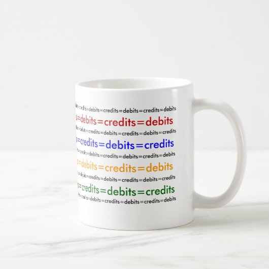Debits=Credits=Debits=Credits=Debits... Kaffeetasse (Rechts)