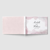 Debonair Blush Pink Hochzeit Gästebuch (Voll)