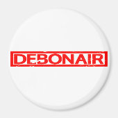 Debonair-Briefmarke Magnet (Vorne)