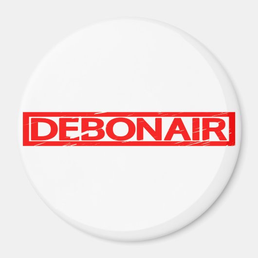 Debonair-Briefmarke Magnet (Vorne)