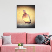 Debonair Dove Leinwanddruck (Insitu (Wohnzimmer))