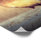 Debonair Dove Poster (Ecke)