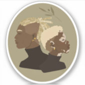 Debonair Duo Aufkleber (Vorderseite)