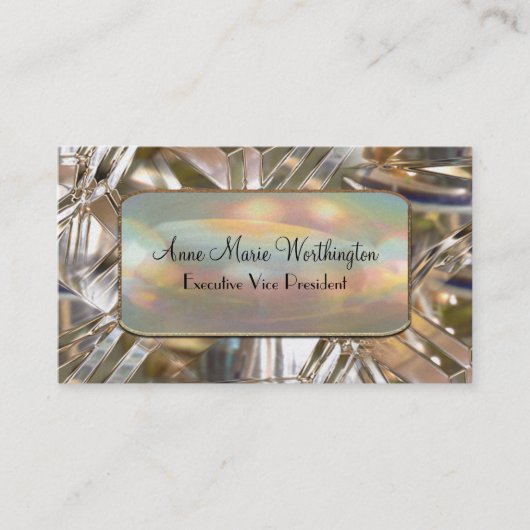 Debonairest Elegant Beruflich Visitenkarte (Vorderseite)