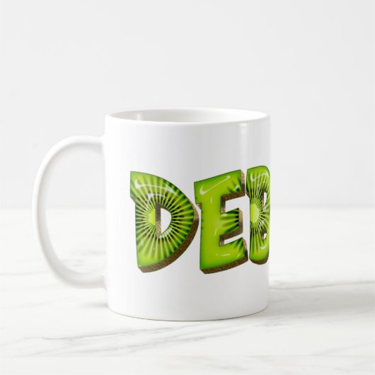 Debora Name Kiwi Style Tasse Teetasse Kaffeetasse (Links)