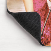 Deborah Gibson Mikrofon-Mausunterlage Mousepad (Ecke)