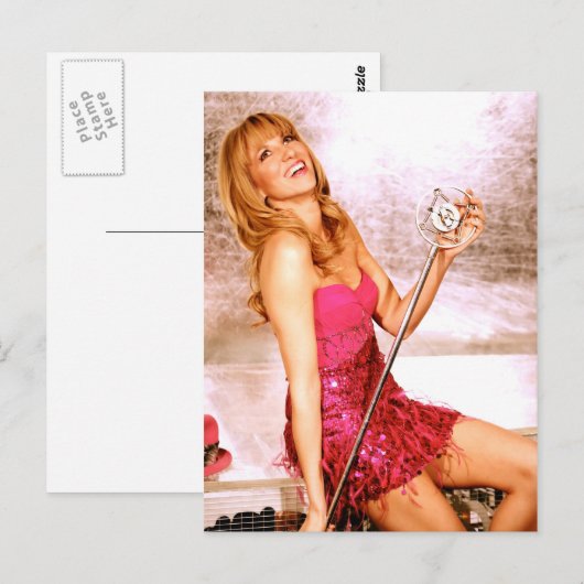 Deborah Gibson Postcard Postkarte (Vorne/Hinten)