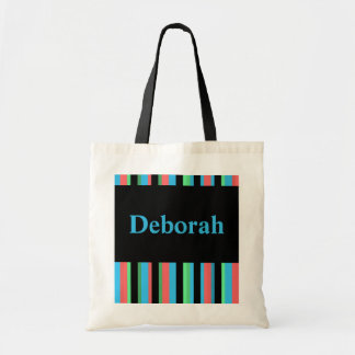 Deborah Hübsch Strip Tote Bag Tragetasche