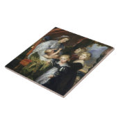 Deborah Kip und ihre Kinder Fliese (Seite)