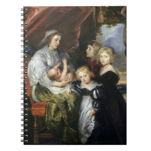Deborah Kip und ihre Kinder Notizblock (Vorderseite)