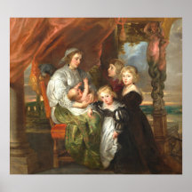 Deborah Kip und ihre Kinder - Rubens Fine Art