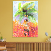 Deborah Leinwanddruck (Insitu (Wohnzimmer))