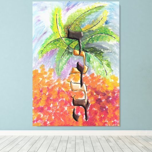 Deborah Leinwanddruck (Insitu (Holzboden))