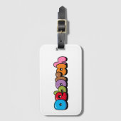 Deborah Luggage Tag Gepäckanhänger (Vorderseite Vertikal)