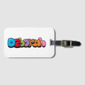 Deborah Luggage Tag Gepäckanhänger (Vorderseite (Horizontal))