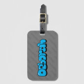 Deborah Luggage Tag Gepäckanhänger (Vorderseite Vertikal)