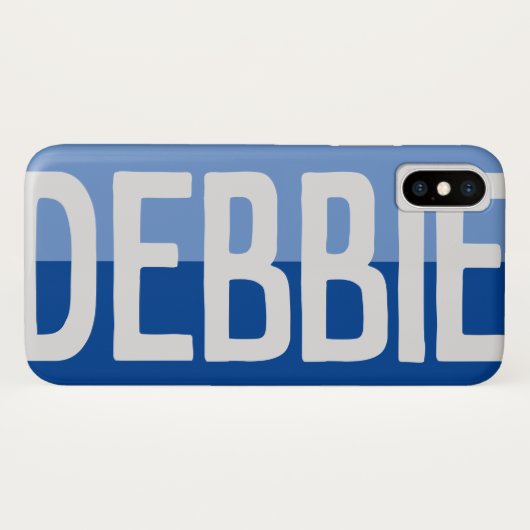 Deborah mit Blume als erstes Plus Case-Mate iPhone Hülle (Rückseite (Horizontal))