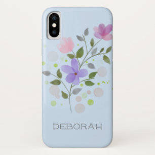 Deborah mit Blume als erstes Plus Case-Mate iPhone Hülle