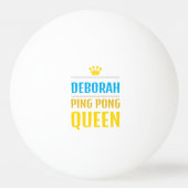 Deborah Tischtennisball (Vorderseite)