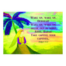 Deborah unter Palm Tree