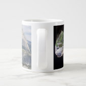 Deborah Walton Yosemite: Halbkuppel, Bäume, Blume Jumbo-Tasse (Rückseite)