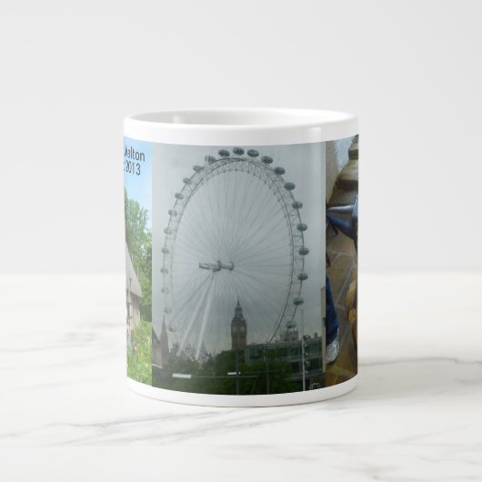 Deborahs England-Tasse Jumbo-Tasse (Vorderseite)