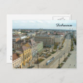 Debrecen Postkarte (Vorne/Hinten)