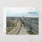 Debrecen Postkarte (Vorne/Hinten)