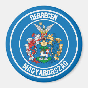 Debrecen Round-Emblem Magnet