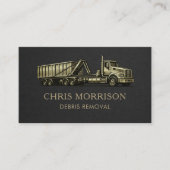 Debris Removal Services Professional  Visitenkarte (Vorderseite)