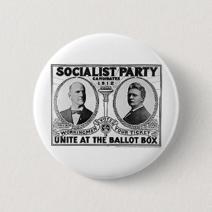 Debs 1912 - Seidel Button