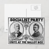 Debs 1912 - Seidel Postkarte (Vorne/Hinten)